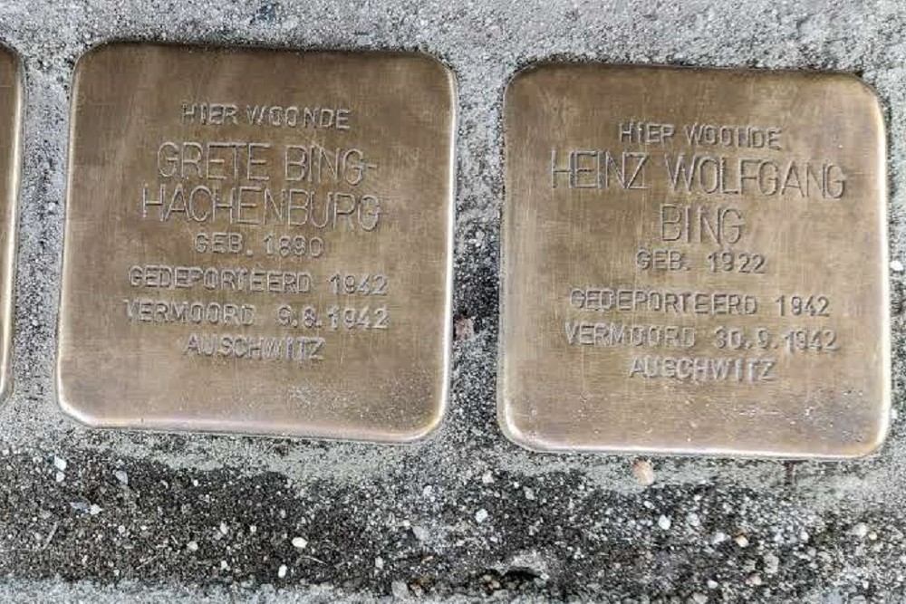 Stolpersteine Burgemeester Canterslaan 5 #2