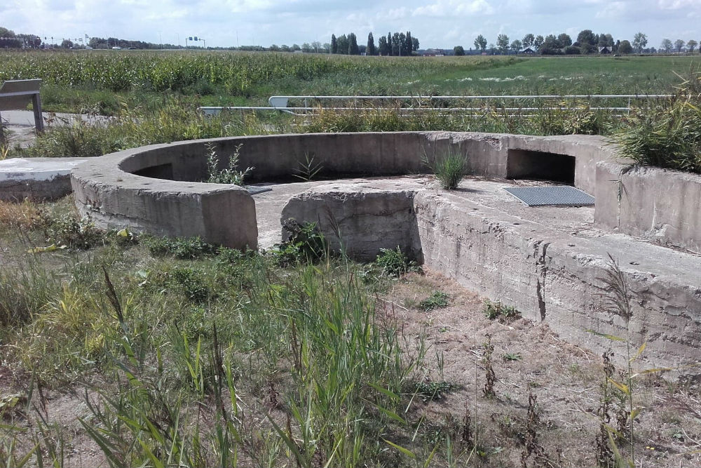 Geschutsbedding Vordere Wasserstellung