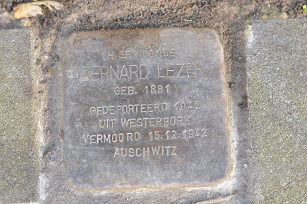 Stolpersteine Alteveerstraat 45 #2