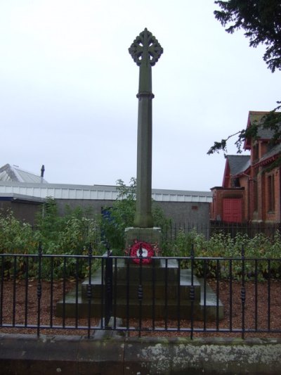 Oorlogsmonument Coaltown of Balgonie #1