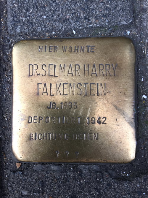 Stolperstein Hohe Pforte 15-17