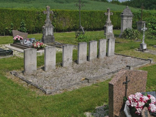 Commonwealth War Graves Minaucourt-le-Mesnil-ls-Hurlus Communal Cemetery #1