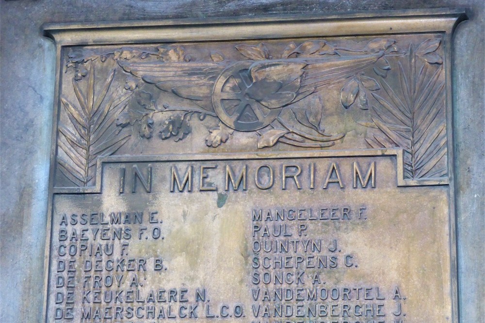 Memorial Victims Railways Aalst #2