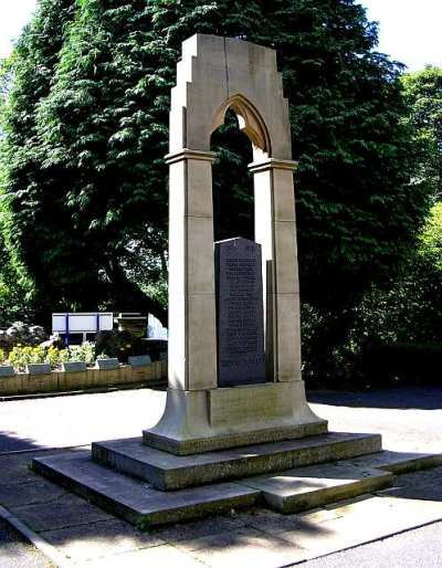 Oorlogsmonument Oakworth #1