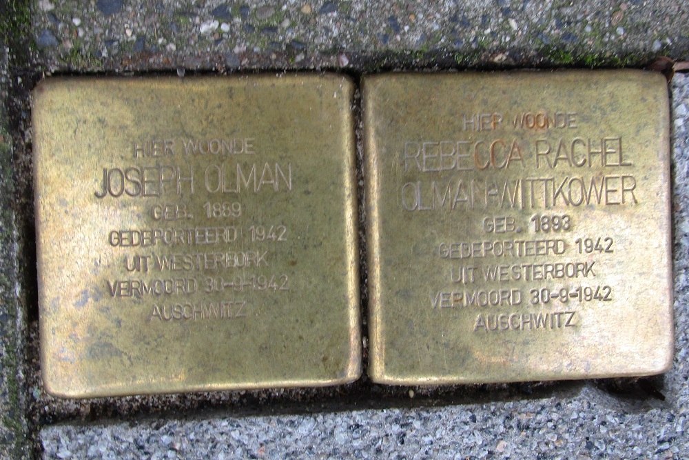 Stolpersteine Rochussenstraat 177b #1