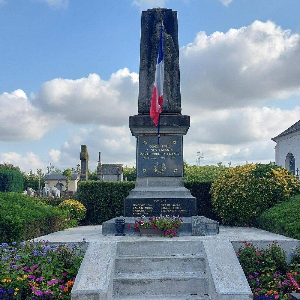 Franse Oorlogsbegraafplaats Cond-Folie #2