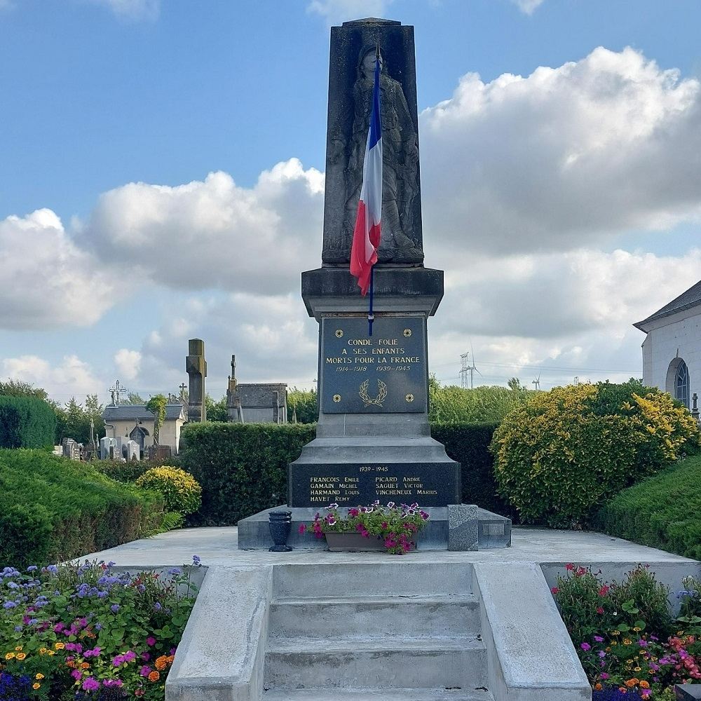 French War Cemetery Condé-Folie #2