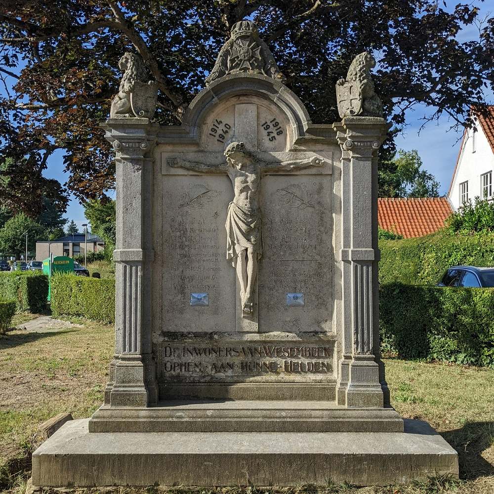 Oorlogsmonument Wezembeek-Oppem #2