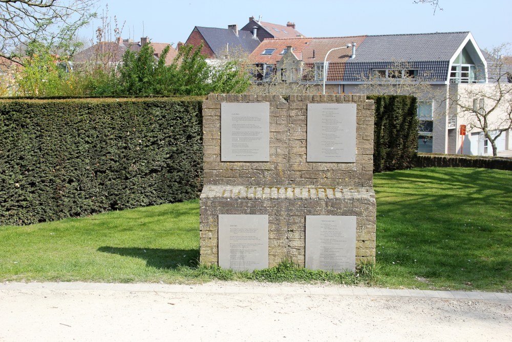 Gedicht Edmund Blunden Menenpoort Ieper	