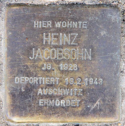 Stolpersteine Bleibtreustrae 40