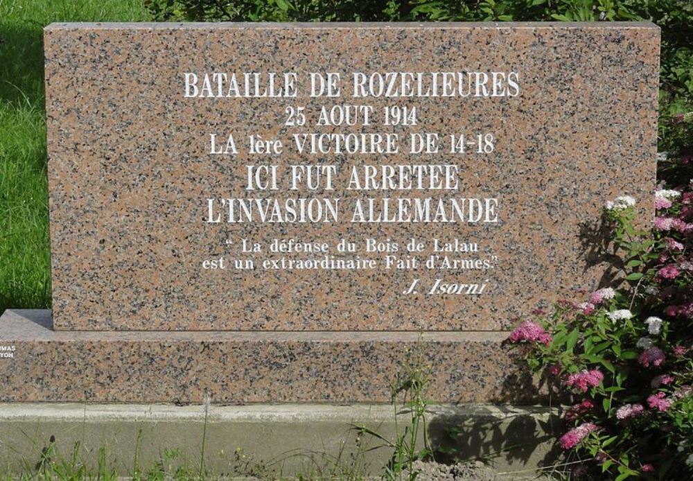 Memorial Battle of Rozelieures #2