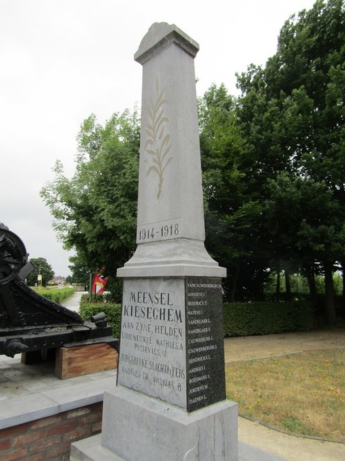 Oorlogsmonument Meensel-Kiezegem #4