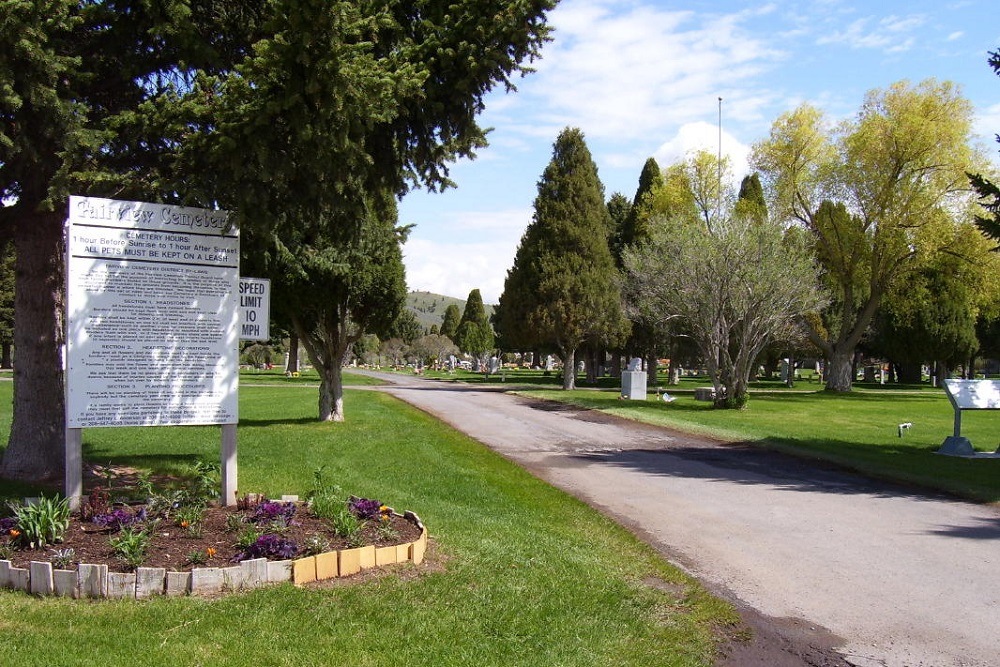 American War Grave Fairview Cemetery #2