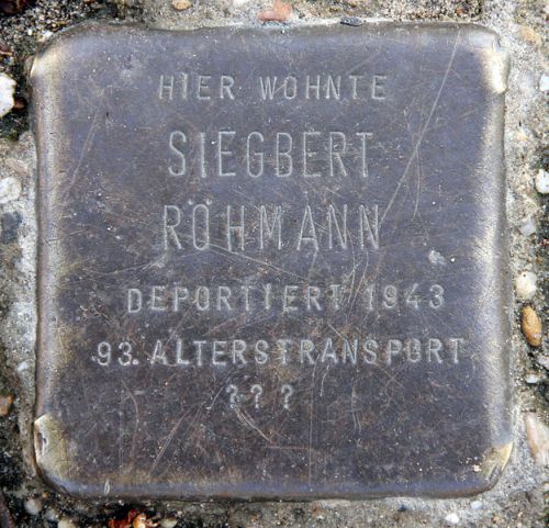 Stumbling Stone Alte Jakobstrae 171 #1
