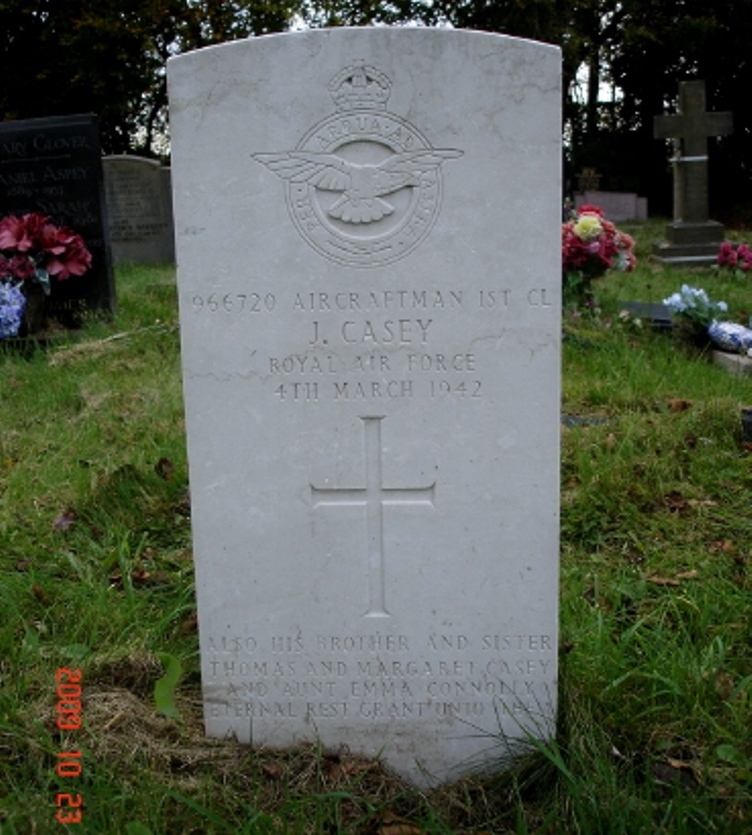 Commonwealth War Graves All Saints Roman Catholic Churchyard #1