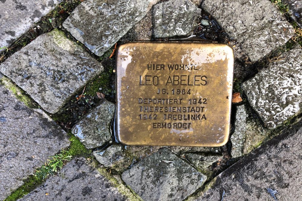 Stolperstein Hermannstrae 1