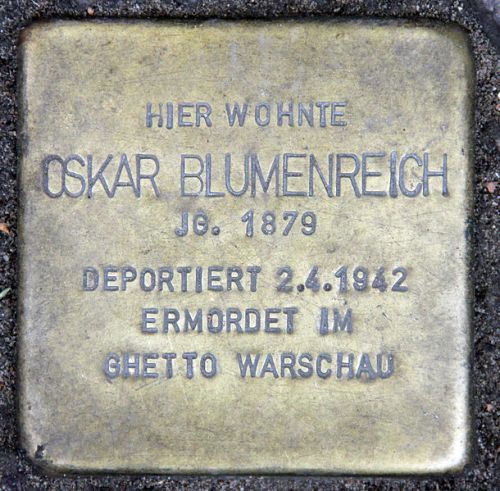 Stolpersteine Belziger Strae 37