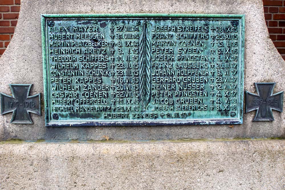 War Memorial Gereonsweiler #3