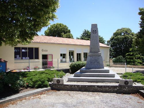 Oorlogsmonument Saint-Paulet