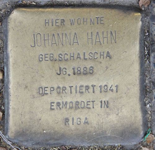 Stolpersteine Tauentzienstrae 13a #3