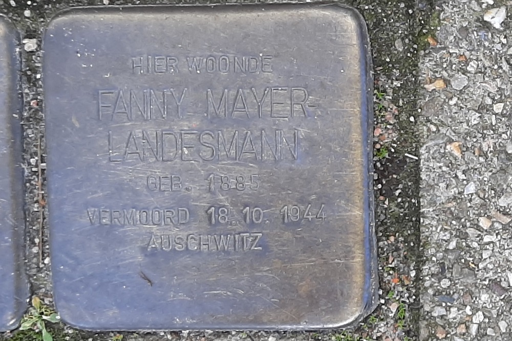 Stolpersteine Thorbeckegracht 49b #3