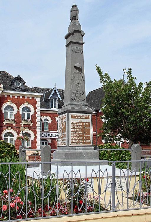 Oorlogsmonument Ablain-Saint-Nazaire