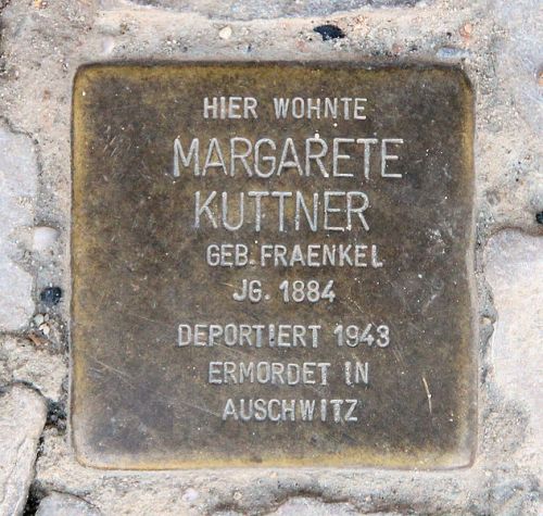 Stolperstein Bundesallee 26