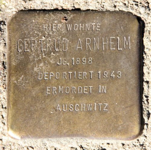 Stolpersteine Hornstraße 23 #3