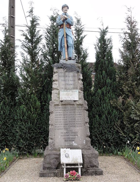 Oorlogsmonument Nouvion-le-Comte #1