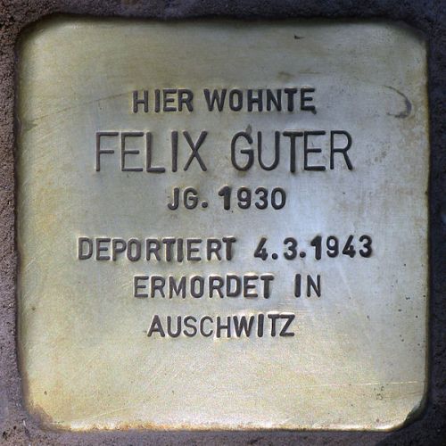 Stumbling Stones Seestraße 32 #2