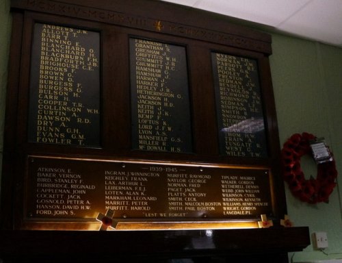 Oorlogsmonument Hornsea