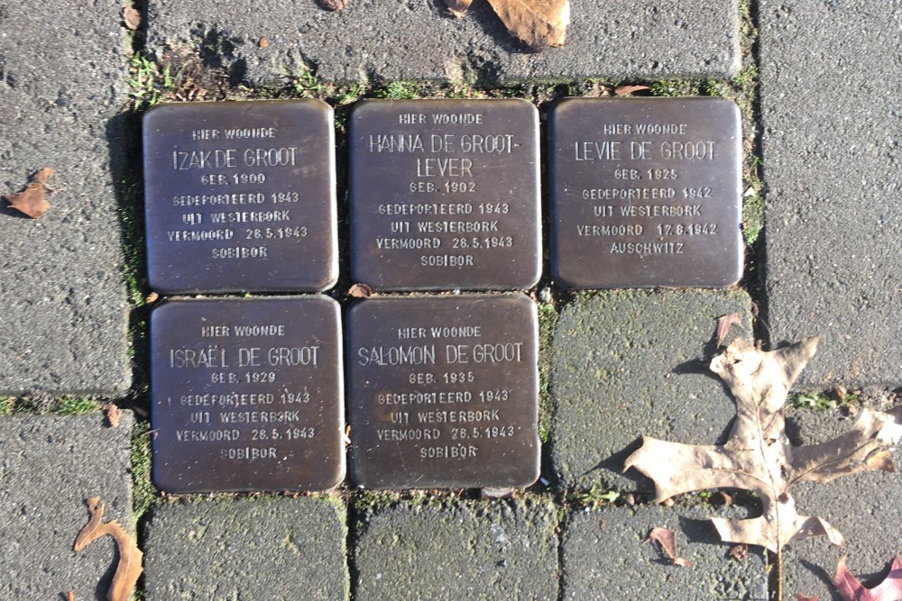 Stolpersteine Hilvertsweg 101