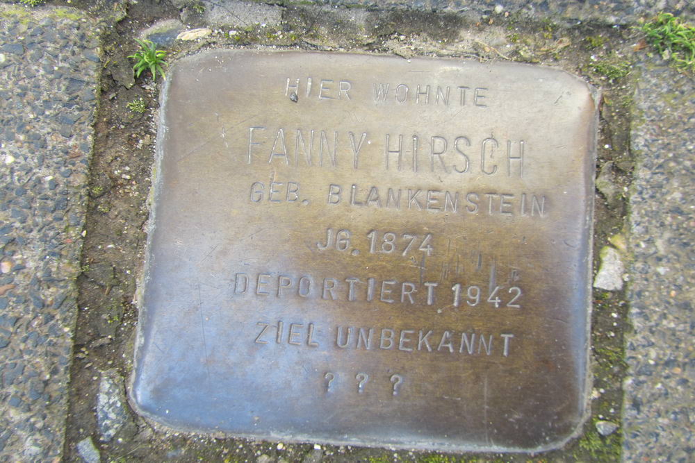 Stolpersteine Luisenstraße 9 #3