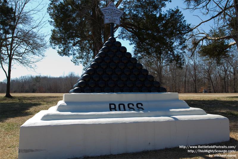 Colonel L.F. Ross' Third Brigade Headquarters Marker #1