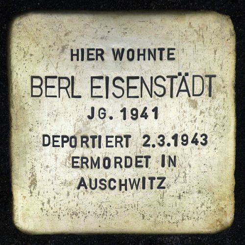 Stolpersteine Erkelenzdamm 9