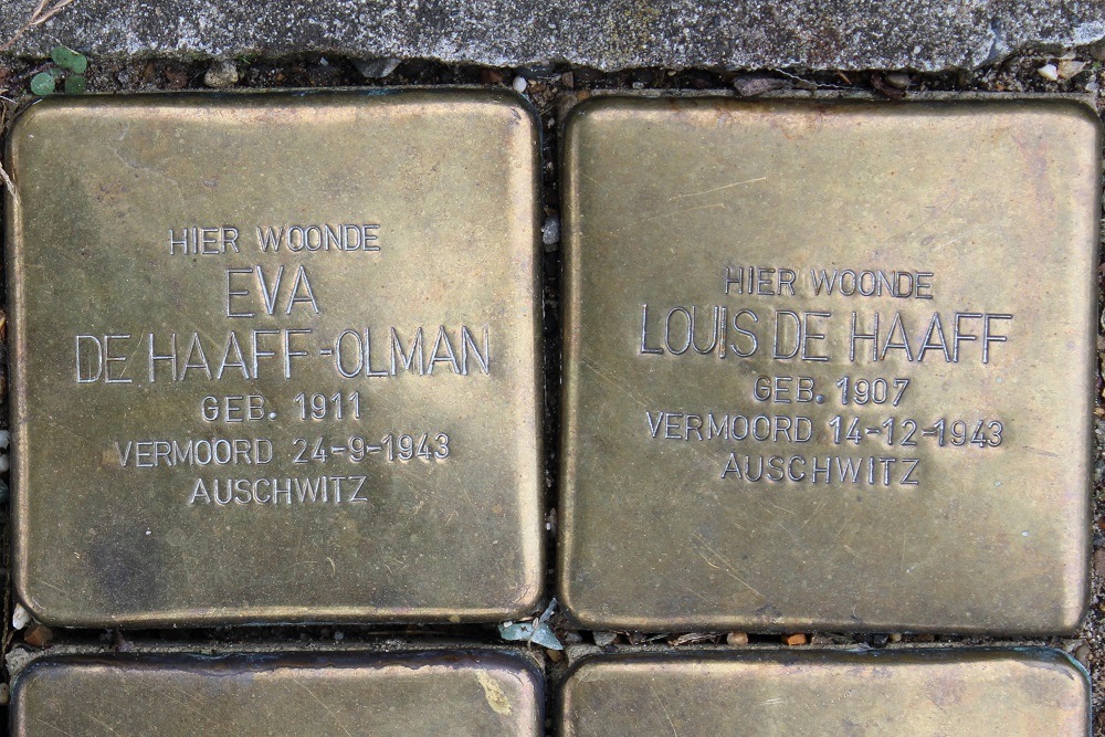 Stolpersteine Professor Wentlaan 34 #2