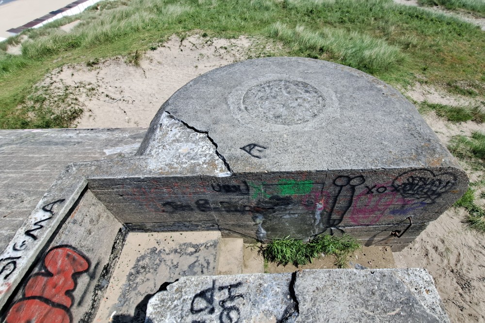 German Bunker Battery E 690 Stützpunkt Bruchmüller #4