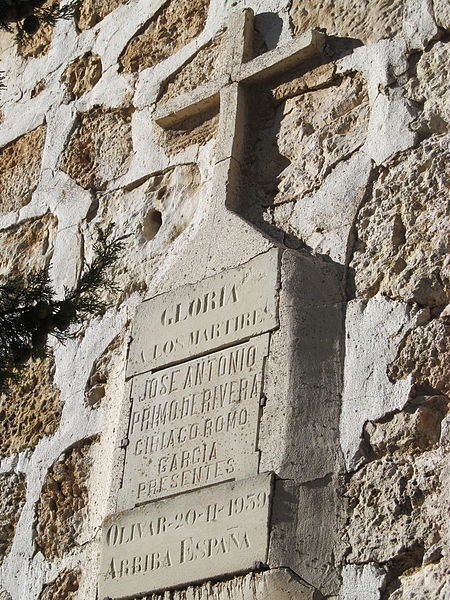 Spanish Civil War Memorial El Olivar #1