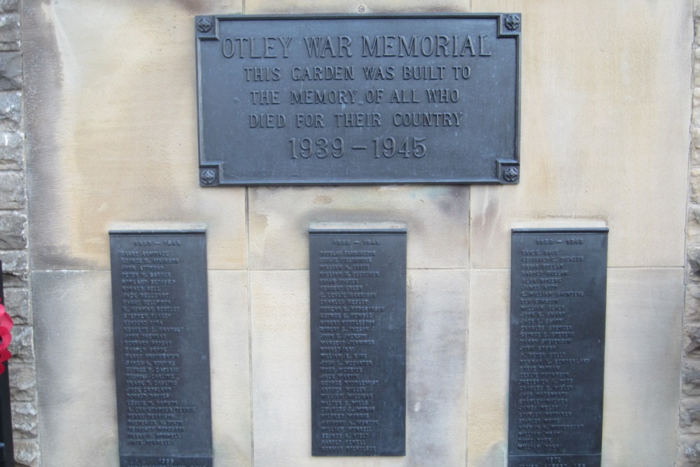 Oorlogsmonument Otley #2