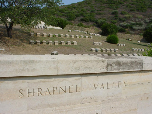 Oorlogsbegraafplaats van het Gemenebest Shrapnel Valley
