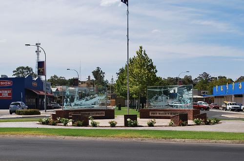 Monument Oorlogen na WO2 Riverland