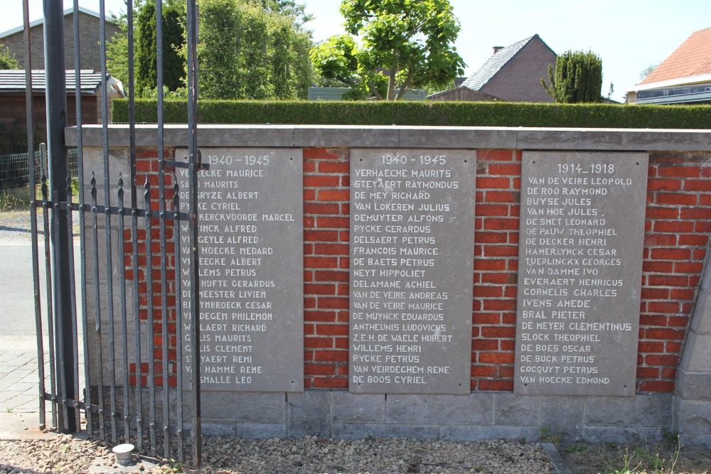 Monument Oudstrijders Ertvelde #3