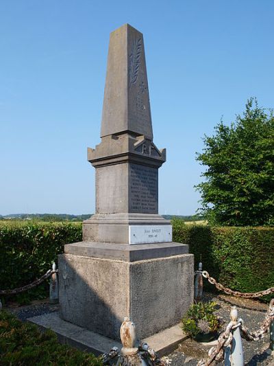 Oorlogsmonument Artaise-le-Vivier