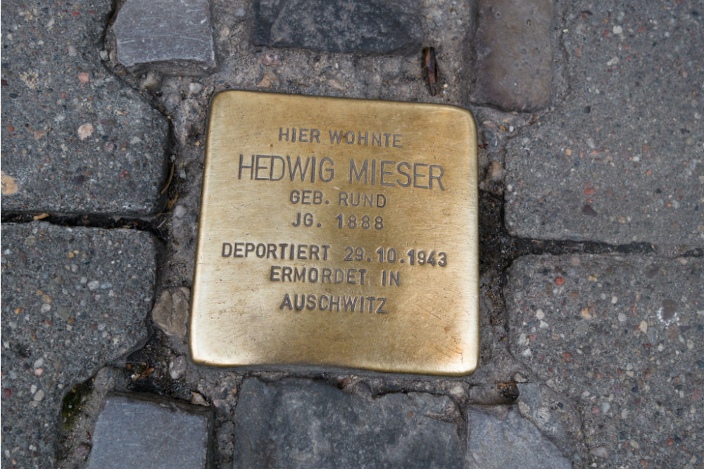 Stolperstein Mnzstrae 22