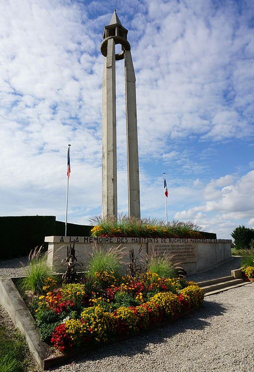 Monument Massamoord Buchres