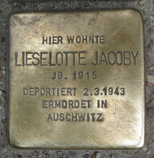 Stolpersteine Oranienburger Straße 46-47 #2