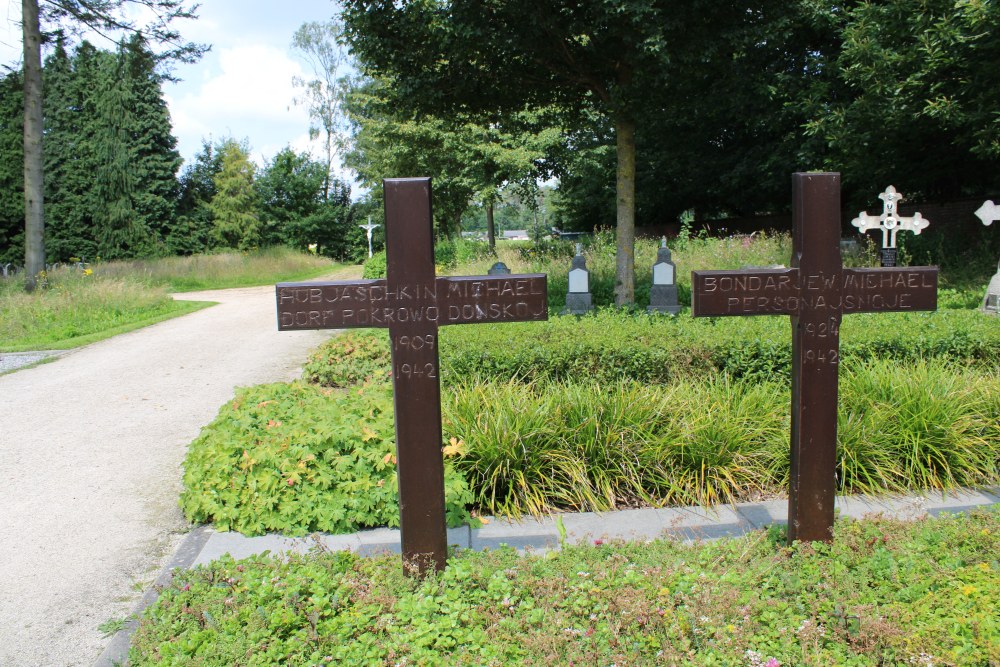 Russische Oorlogsgraven Koersel Stal	 #2