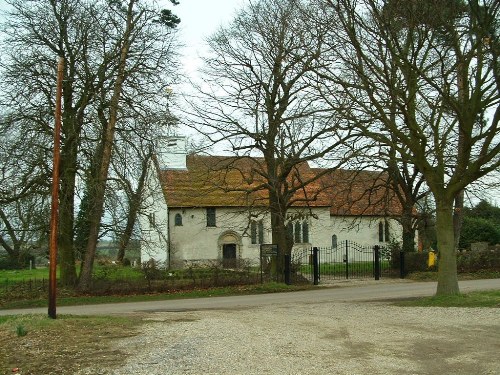 Oorlogsgraf van het Gemenebest Barnston Churchyard