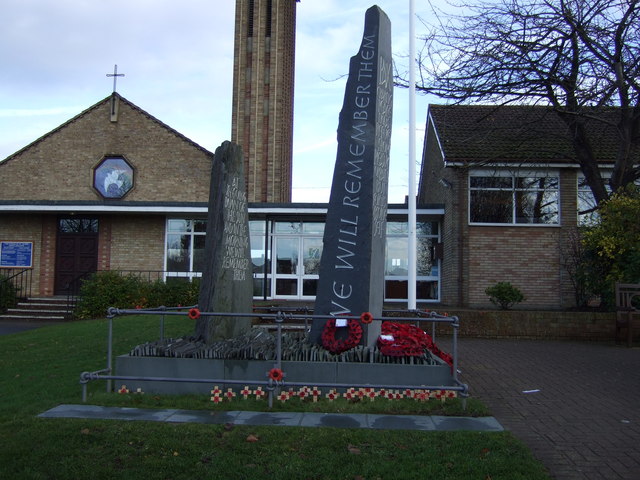 Oorlogsmonument Newton Aycliffe #1