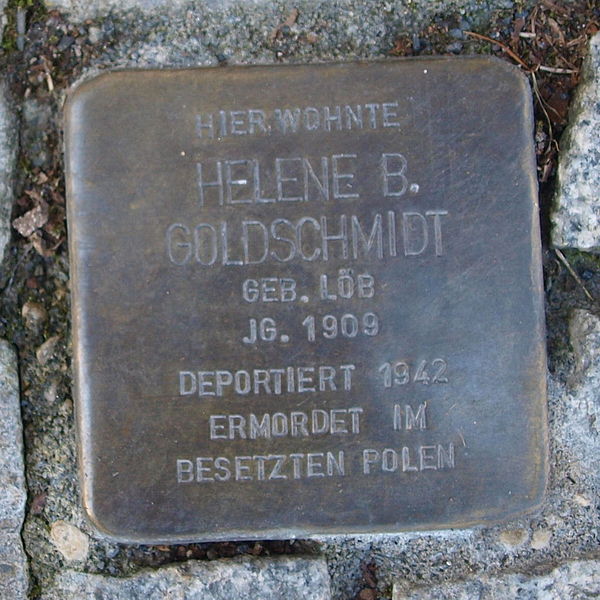 Stolperstein Johann-August-Ring 10